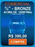 Aquamax Bloqueador De Ar de Ar das Torneiras 3/4 Bronze